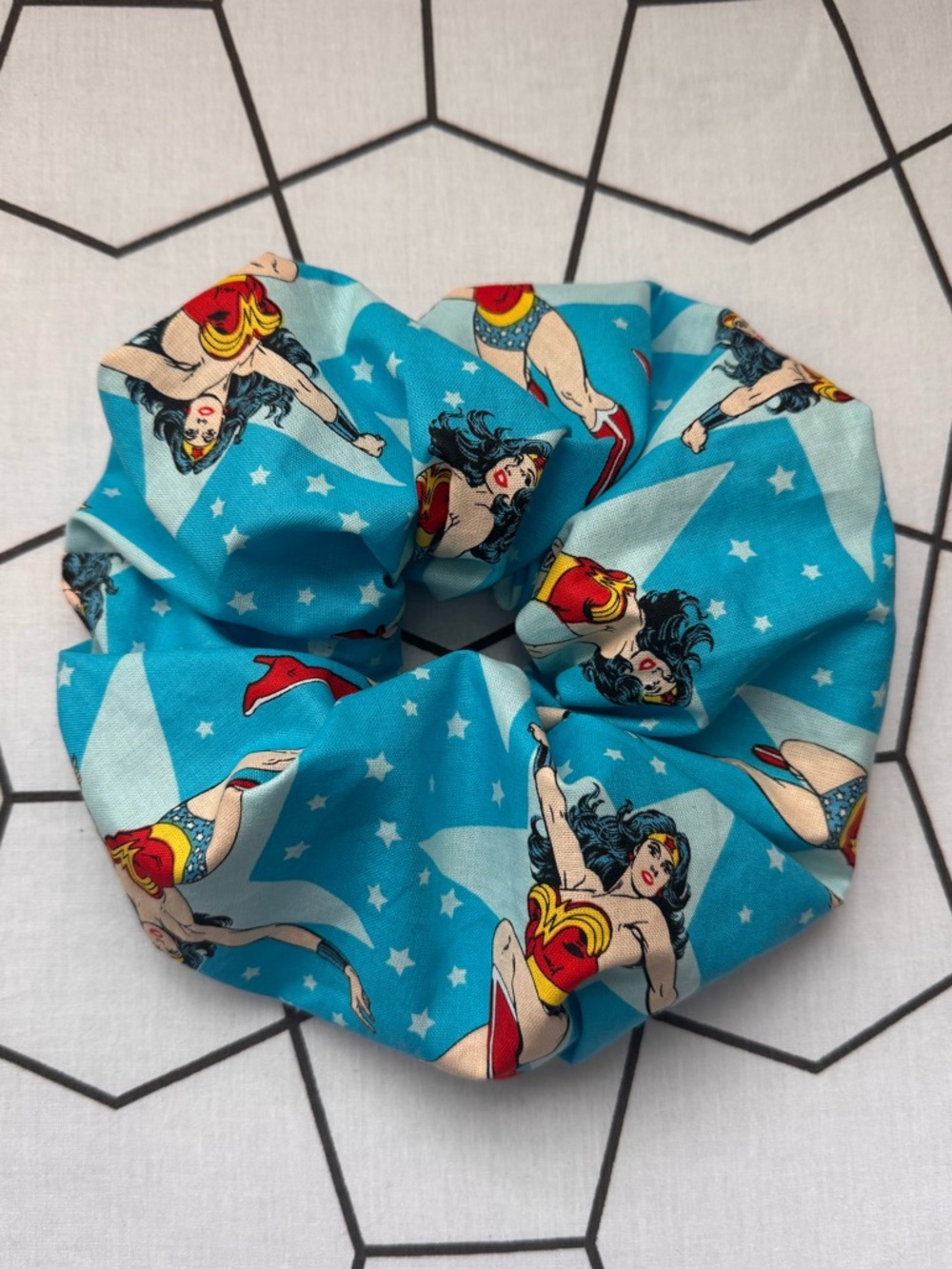 Giant Wonder Woman Scrunchie